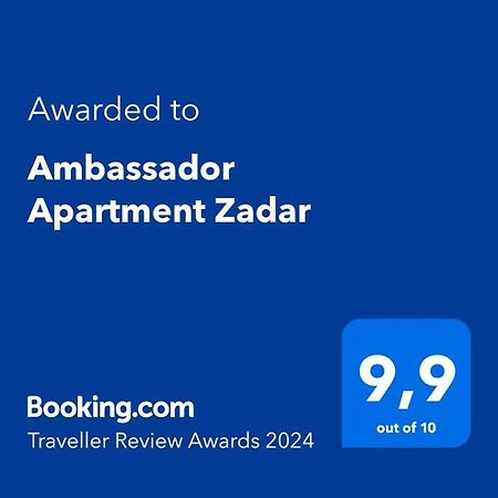 Ambassador Apartment Zadar Ngoại thất bức ảnh